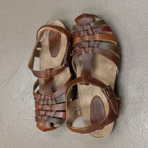 Earth Orgins by Earth Multicolored  Velcro Strap Sandals - Picture 2 of 9
